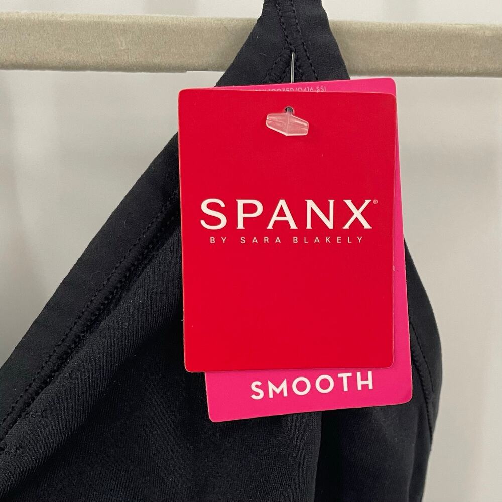 NWT Spanx Lounge-Hooray Racerback Bralette Black XL - Picture 3 of 6